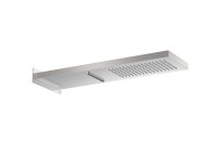 Roca Raindream 165 x 537mm Wall-Mounted Shower Head with Rain & Waterfall Functions - Stainless Steel 
