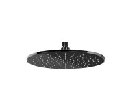 Roca Raindream 300 x 300mm Extraslim Round Rain Shower Head - Titanium Black