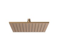 Roca Raindream 300 x 300mm Extraslim Square Rain Shower Head - Rose Gold
