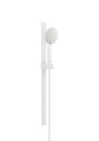 Roca Sensum Shower Kit with Handshower, Rail & Hose - Matt White
