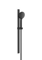 Roca Sensum Shower Kit with Handshower, Rail & Hose - Matt Black