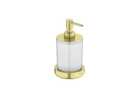 Roca Tempo Over Countertop Soap Dispenser - Brushed Brass