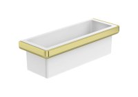 Roca Tempo Container - Brushed Brass