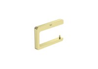 Roca Tempo Toilet Roll Holder without Cover - Brushed Brass
