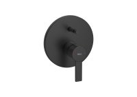 Roca Targa Built-In 2 Way Bath-Shower Mixer - Matt Black