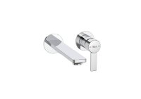 Roca Targa Wall Mounted Basin Mixer - Chrome