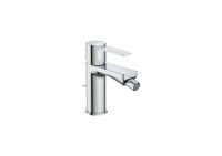 Roca Targa Bidet Mixer with Pop-Up Waste - Chrome
