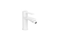 Roca Targa Smooth Body Bidet Mixer with Flexible Hoses - Matt White