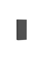 Roca Extra 750 x 350mm Top Shelf Unit with 1 Door - Onyx