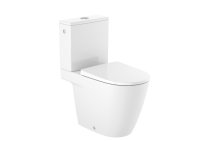 Roca Ona Close-Coupled Rimless Toilet - Supraglaze