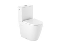 Roca Ona Compact Close Coupled Back-to-Wall Rimless Toilet - Supraglaze
