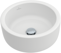 Villeroy & Boch Architectura 400mm Countertop 0 Tap Hole Basin - White Alpin