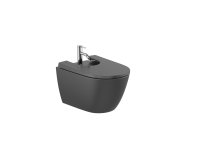 Roca Ona Wall-Hung Bidet - Matt Black