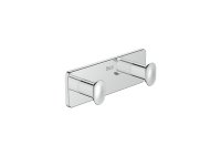 Roca Victoria Double Robe Hook - Chrome