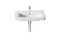 Roca Dama-N Compact 600mm Wall-Hung 1 Tap Hole Basin - White