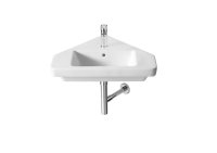 Roca Dama-N 565mm Wall-Hung Corner Basin - White