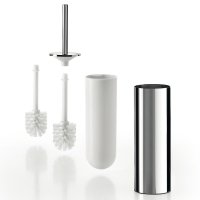 Inda My Love Toilet Brush & Holder - Chrome - Stock Clearance