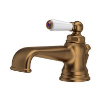 Perrin & Rowe Traditional Single Lever Basin Mixer - English Bronze