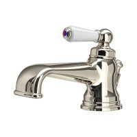 Perrin & Rowe Traditional Single Lever Basin Mixer - Nickel