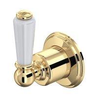 Perrin & Rowe Traditional Three-Way Diverter (Lever Handle) - Polished Brass