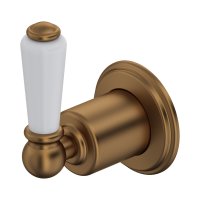 Perrin & Rowe Traditional Four-Way Diverter (Lever Handle) - English Bronze