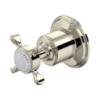 Perrin & Rowe Traditional Four-Way Diverter (Crosstop Handle) - Nickel