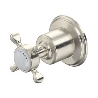Perrin & Rowe Traditional Four-Way Diverter (Crosstop Handle) - Pewter