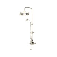 Perrin & Rowe Traditional Shower Set One with 5" Shower Rose - Pewter