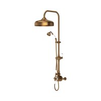 Perrin & Rowe Traditional Shower Set One with 12" Shower Rose - English Bronze
