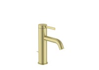 Roca Ona Basin Mixer with Pop-Up Waste - Brushed Brass
