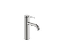 Roca Ona Basin Mixer with Click-Clack Waste - Stainless Steel
