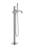 Roca Ona Floorstanding Bath/Shower Mixer - Chrome