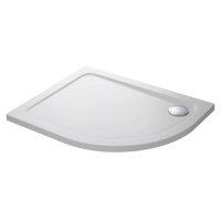 Mira Flight Low 1200 x 900mm Left Hand Offset Quadrant Shower Tray