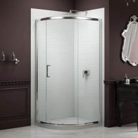 Sommer 8 Single Door Chrome Quadrant Shower Enclosure 800 x 800mm