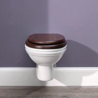 Silverdale Balasani Wall Hung Toilet - White