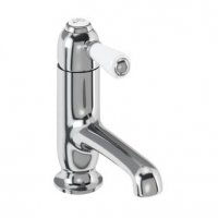 Burlington Chelsea Straight Spout Monobloc Basin Mixer (CH19)