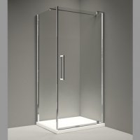 Merlyn 10 Series 800mm Smoked Glass Pivot Door Ex-Display