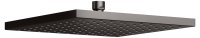 Keuco 250mm Square Shower Head - Brushed Titanblack