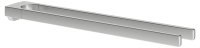 Keuco Collection Moll 450mm 2 Armed Towel Rail - Stainless Steel