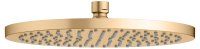 Keuco 250mm Round Shower Head - Brushed Brass