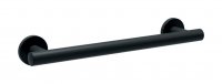 Bathex Yardley Grab Rail 25mm S/S 600mm Matt Black Concealed Fixings