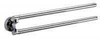 Origins Living Tecno Project Double Swing Towel Rail - Chrome