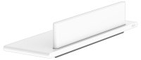 Keuco Aveno Shower Shelf with Glass Wiper - Matt White