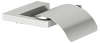 Keuco Collection Moll Toilet Roll Holder with Lid - Stainless Steel