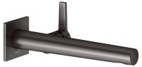 Keuco Edition 11 Single Lever Mixer for Wall Mounting Extension 243mm - Brushed Titanblack