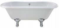 Bayswater Leinster 1500mm Double Ended Freestanding Bath