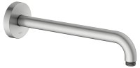 Keuco 300mm Wall-Mounted Shower Arm with Round Rosette - Stainless Steel