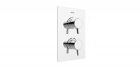 Bristan Prism Recessed Dual Control Shower with Two Outlet Diverter