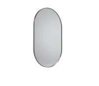 Tavistock Verge Pill 500 x 800mm Mirror - Gunmetal