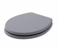 Bayswater Fitzroy Plummett Grey Traditional Round Wood Seat